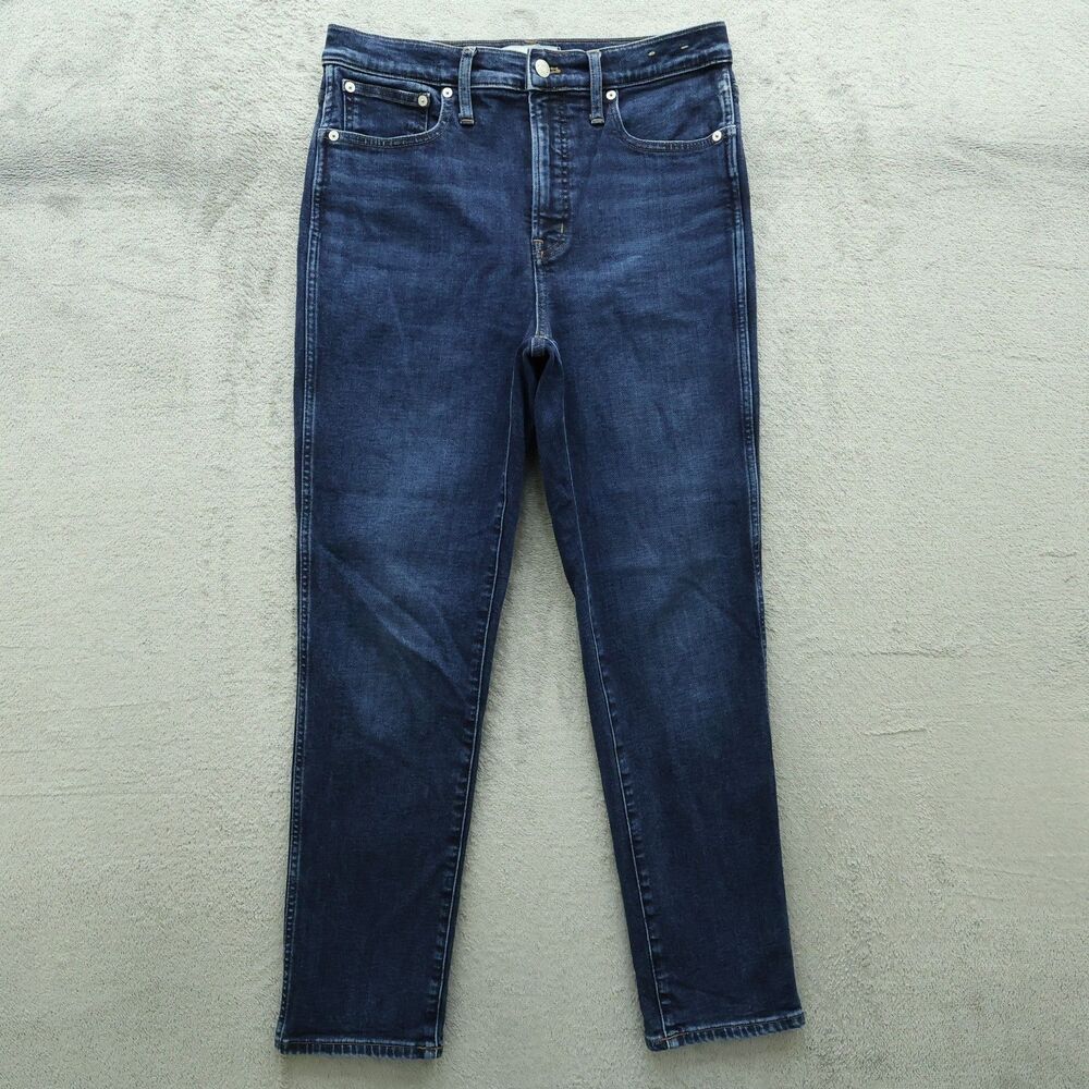 Madewell Jeans Women's Size 28 High-Rise Perfect Vintage Straight 28" Inseam - Picture 1 of 16
